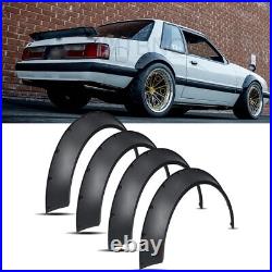 For Ford Mustang Foxbody 1978-1993 Fender Flares Extra Wide Body Kit Wheel Arch