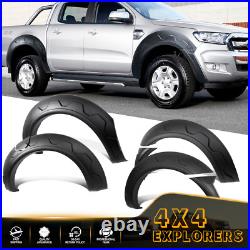For Ford Ranger 2016-19 Wide Body Wheel Arches Fender Flares Kit T7 (Raptor UK)