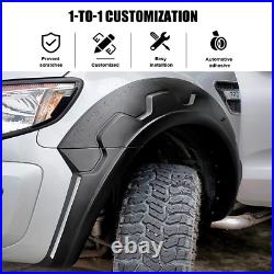 For Ford Ranger 2016-19 Wide Body Wheel Arches Fender Flares Kit T7 (Raptor UK)