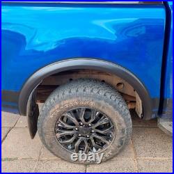 For Ford Ranger 2016-2018 4doors Wheel Arches Fender Flares Kit Matte Black