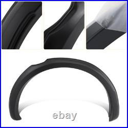 For Ford Ranger 2016-2018 4doors Wheel Arches Fender Flares Kit Matte Black
