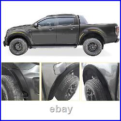 For Ford Ranger 2019-2023 T8 Smooth Fender Flares Wheel arches Kit Extensions