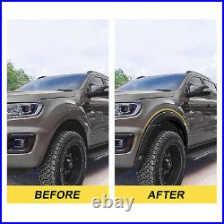 For Ford Ranger 2019-2023 T8 Smooth Fender Flares Wheel arches Kit Extensions
