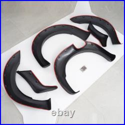 For Ford Ranger T6 MK5 2012-2015 Wide Wheel Arch Fender Flares Kit Bolt-on Look For Ford Ranger T6 MK5 2012-2015 Wide Wheel Arch Fender Flares Kit Bolt-on Look