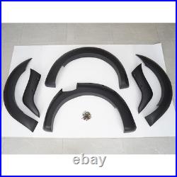 For Ford Ranger T7 16-18 Wide Wheel Arches Fender Flares BodyKit Body Kit Black