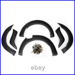 For Ford Ranger T7 16-18 Wide Wheel Arches Fender Flares BodyKit Body Kit Black