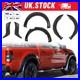 For Ford Ranger T7 2015-2018 6PCS Wheel Arch Fender Flares Wide Body Kit Black