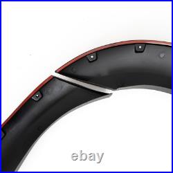 For Ford Ranger T7 2016 2017 2018 Wide Wheel Arch Fender Flares Kit Accessories
