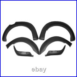 For Ford Ranger T7 Wheel Arch Kit With Holes Fender Flares 16-18 Smooth Black
