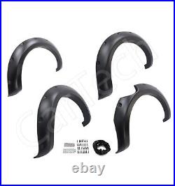 For Ford Ranger T7 Wide Body Wheel Arches Fender Flares Set Double Cap 2015-2019