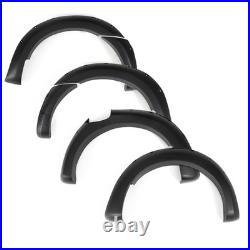 For Ford Ranger T8 Black Wide Wheel Arches Fender Flares Body Kit 6Pcs 2019-2022