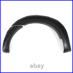For Ford Ranger T8 Black Wide Wheel Arches Fender Flares Body Kit 6Pcs 2019-2022