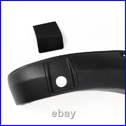 For Ford Ranger T8 Black Wide Wheel Arches Fender Flares Body Kit 6Pcs 2019-2022