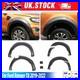 For Ford Ranger T8 Pickup 2019-2022 Black Wide Wheel Arch Fender Flare Body Kit
