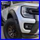 For Ford Ranger T9 2023-2026 Black Wide Wheel Arches Fender Flares Body Kit 4Pcs