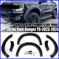 For Ford Ranger T9 2023-UP Wide Body Wheel Arches Fender Flares Kits Styling