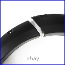 For Ford Ranger T9 23-25 Black Wide Wheel Arches Fender Flares Body Kit 6Pcs UK