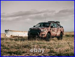 For Ford Ranger Wildtrak 2016 Tomahawk Textured Abs Wide Arch Kit Flare Fender