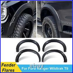 For Ford Ranger Wildtrak 2023-2024 T9 Wheel Arch Extensions Kit 4x4 Accessories