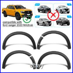 For Ford Ranger Wildtrak 2023-2024 T9 Wide Wheel Arches Fender Flares Body Kit