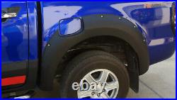 For Ford Wide Body Extended Wheel Arches Fender Flare Kit Ranger T6 Pickup 11-15