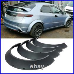 For Honda Civic Accord Fender Flares Extra Wide Body Kit Wheel Arches 4.5 4PCS
