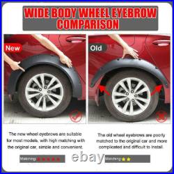 For Honda Civic Accord Fender Flares Extra Wide Body Kit Wheel Arches 4.5 4PCS