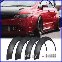 For Honda Civic Type R Matte Fender Flares Wheel Arched CONCAVE Widebody Kit