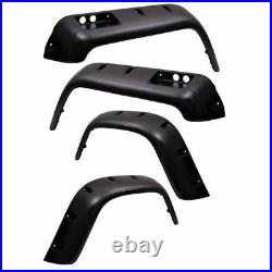 For Jeep Cj 76-86 All Terrain Fender Flare Kit Six Pieces X 11633.10