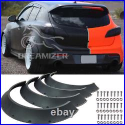 For Mazda 3 5 6 Fender Flares Extra Wide Extension Body Wheel Arches Mudguards
