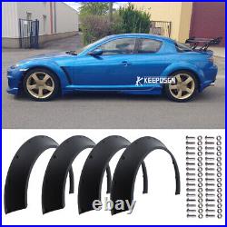 For Mazda RX-8 RX7 Fender Flares Extra Wide Extension Body Kit 4.5 Wheel Arches