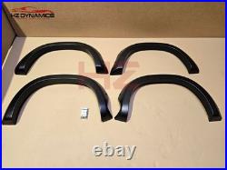 For Mercedes X-class Wide Body Wheel Arches Fender Flares Kit Matte Black 2017
