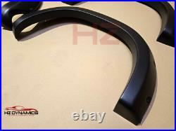 For Mercedes X-class Wide Body Wheel Arches Fender Flares Kit Matte Black 2017