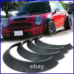 For Mini Cooper S R53 R56 R58 Fender Flares Flexible Wide Wheel Arches Body Kits