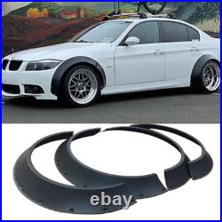 For Mini R53 4X Auto 3 Fender Flares Extra Wide Body Kit Wheel Arches Protector