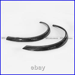 For Mitsubishi EVO 8 9 Cyber VTX Style Carbon Fiber Rear Fender Flares addon kit