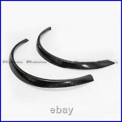 For Mitsubishi EVO 8 9 Cyber VTX Style Carbon Fiber Rear Fender Flares addon kit