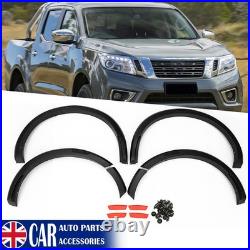 For NISSAN NAVARA D23 NP300 2015-2019 BODY WHEEL ARCHES FENDER FLARES KITS 4PCS