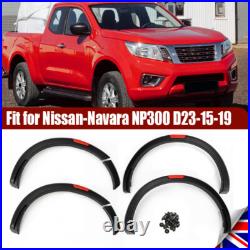 For NISSAN NAVARA D23 NP300 2015-2019 BODY WHEEL ARCHES FENDER FLARES KITS UK
