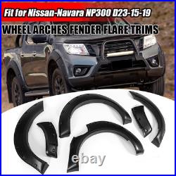 For Nissan Navara D23 Ad Blue Np300 15-21 Wide Wheel Arches Fender Flares Kit