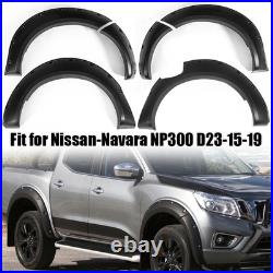 For Nissan Navara D23 Ad Blue Np300 15-21 Wide Wheel Arches Fender Flares Kit