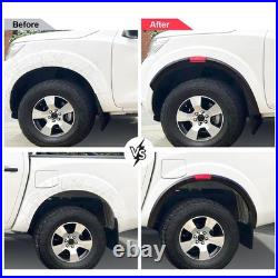 For Nissan Navara NP300 2015-2020 AD Blue Wheel Arches Flares Kit Matte Black