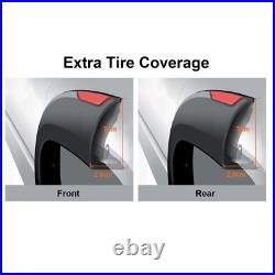 For Nissan Navara NP300 2015-2020 AD Blue Wheel Arches Flares Kit Matte Black