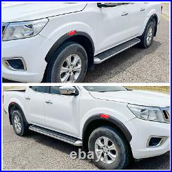 For Nissan Navara NP300 2015-2024 Double Cab Wheel Arches Fender Flares Body Kit