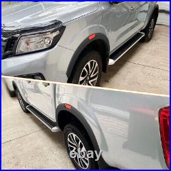 For Nissan Navara Np300 D23 2015-2023 Matte Black Wheel Arch Fender Flares Kit