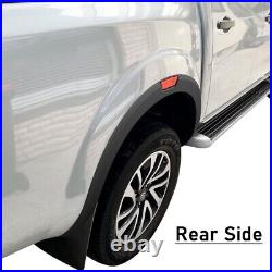 For Nissan Navara Np300 D23 2015-2023 Matte Black Wheel Arch Fender Flares Kit