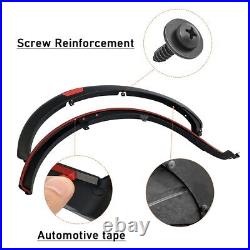 For Nissan Navara Np300 D23 2015-2023 Matte Black Wheel Arch Fender Flares Kit