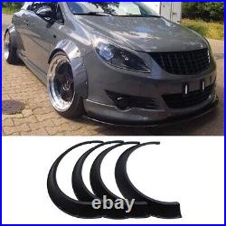 For Opel Corsa H J 3.5 Car Fender Flares Extra Wide Wheel Arches Body Kits