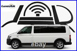 For T5/t5.1 Transporter 2003-15 Swb Abs Wheel Arches Fender Flares Black Abs