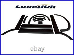 For T5/t5.1 Transporter 2003-15 Swb Abs Wheel Arches Fender Flares Black Abs